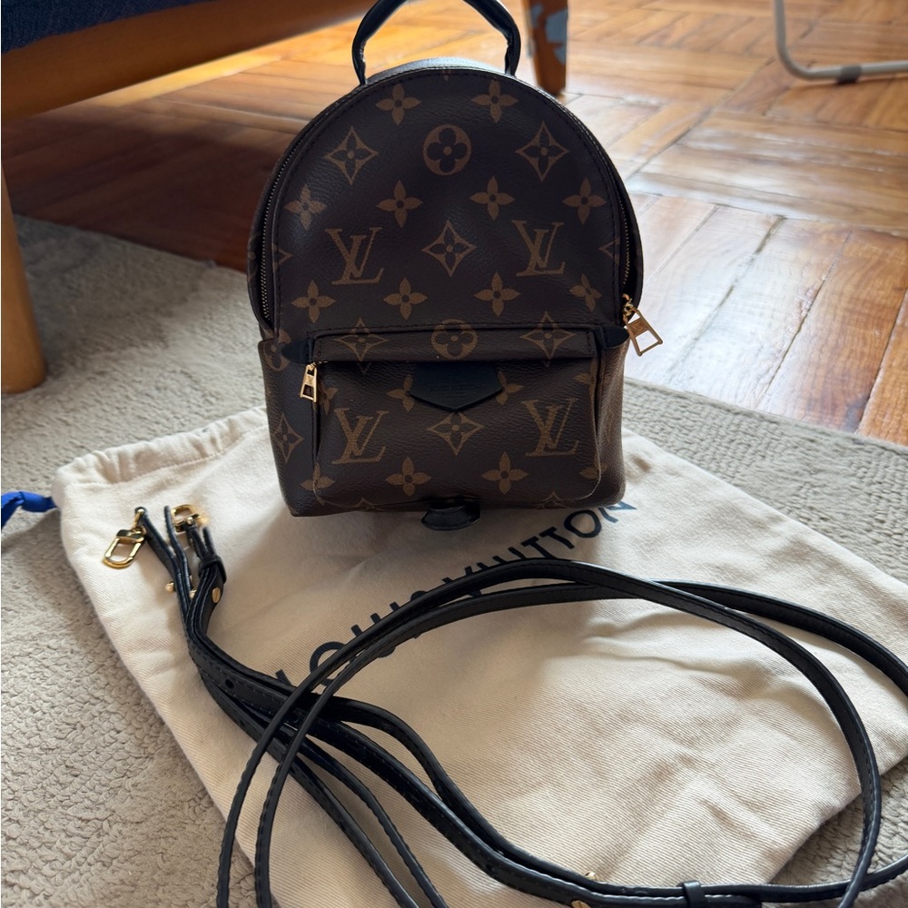 Louis Vuitton Monogram Mini Palm Spring Backpack - Picture 12 of 16
